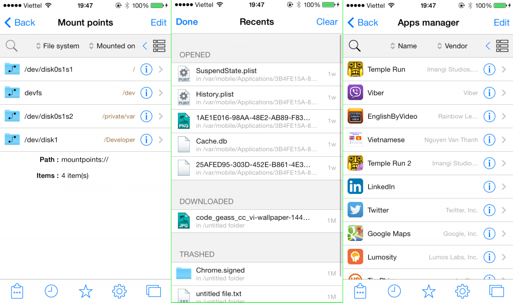 FilzaEscaped for iOS 11.0-12.2 + 12.4!