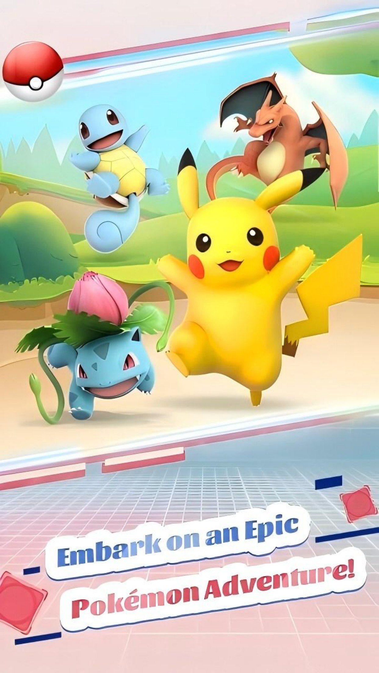 Pokémon Explorers: Idle Tales screenshot 3 - game app interface