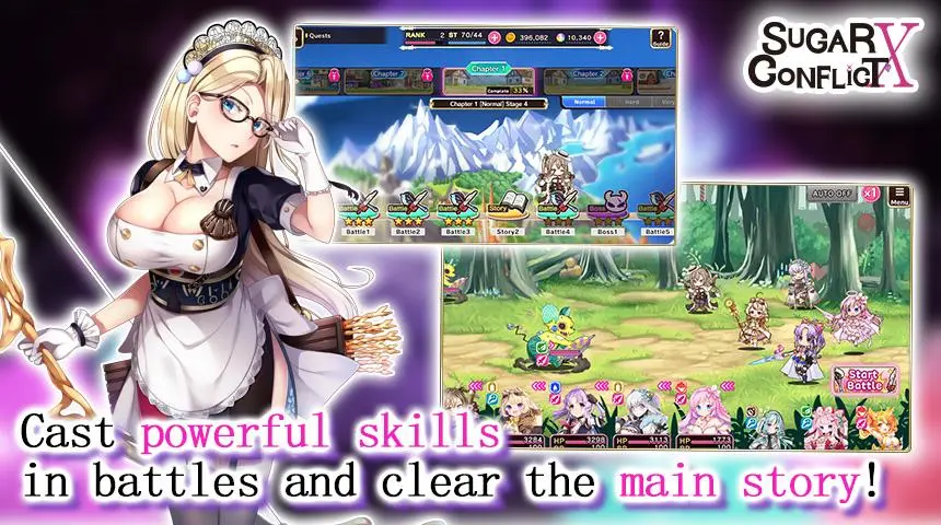 (18+) Sugar Conflict X Hack screenshot 3 - game app interface