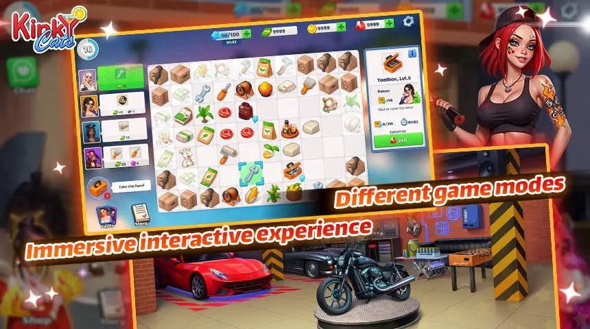 (18+) Kinky Cats App screenshot 1 - iOS game interface