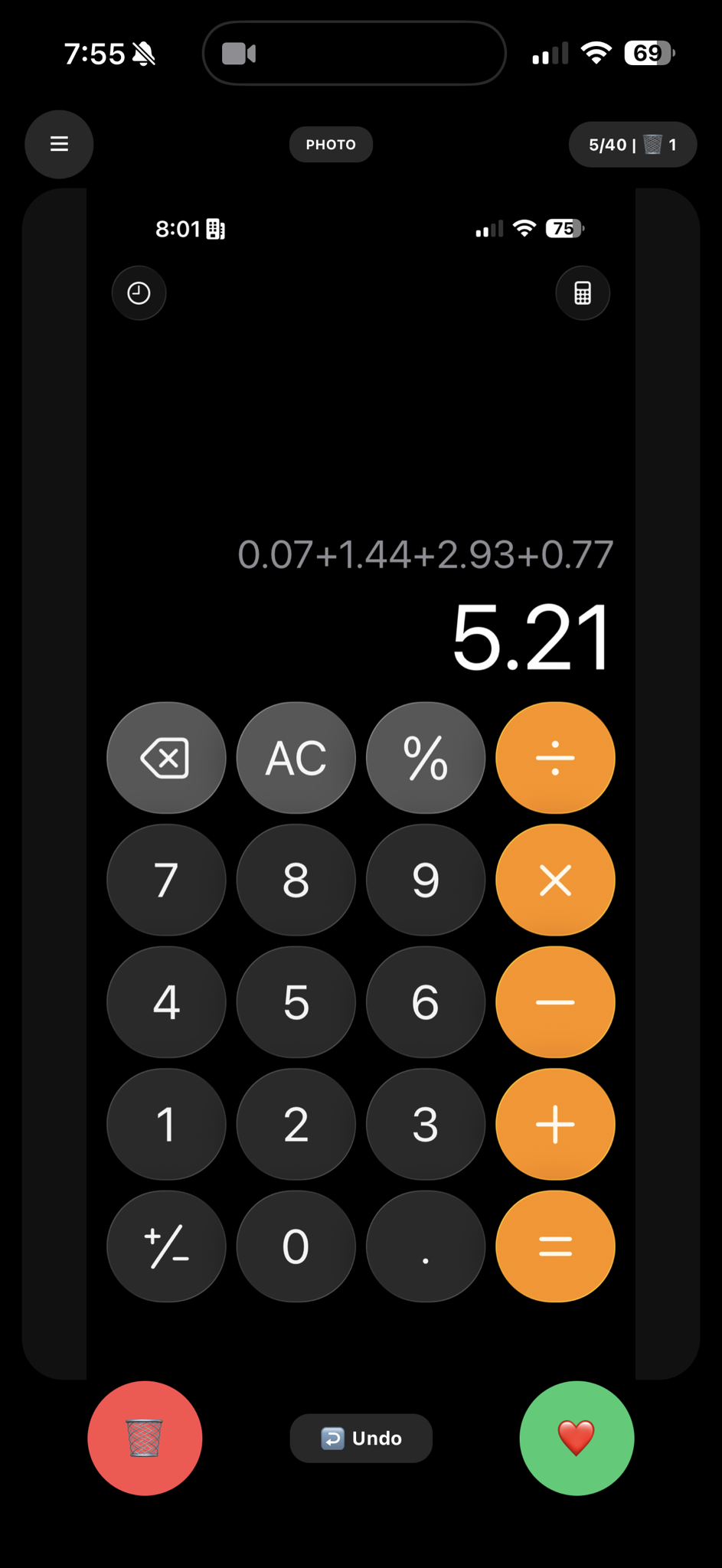 KeepDelete Photos screenshot 2 - iOS app interface