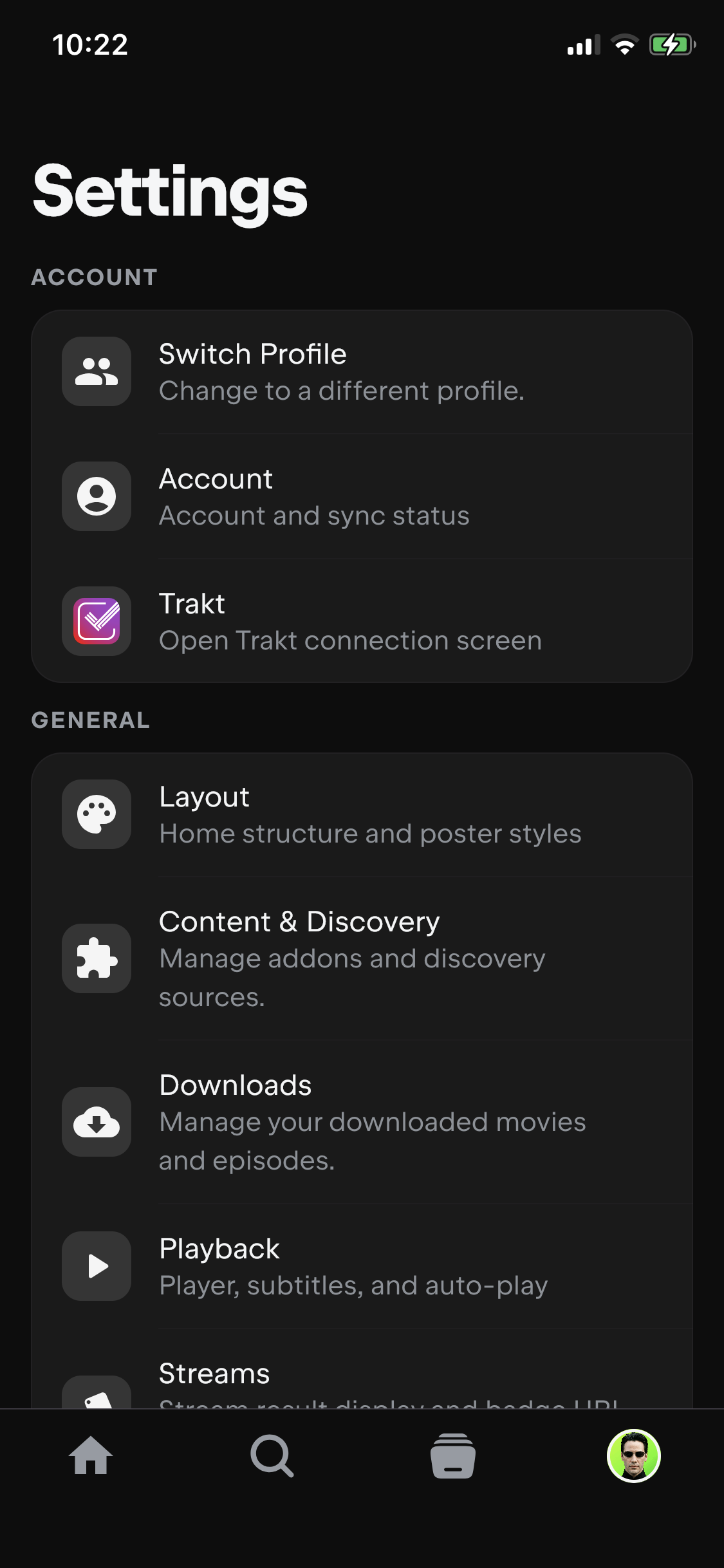 Nuvio Mobile screenshot 3 - iOS app interface